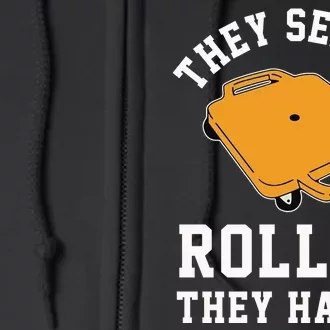 They See Me Rollin They Hatin 90s Scooter Funny Full Zip Hoodie