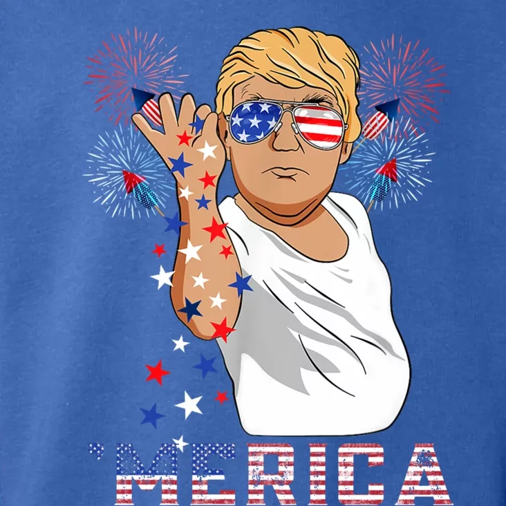 Trump Salt Merica Freedom 4th Of July Firework Trump Drunk Great Gift Toddler Hoodie