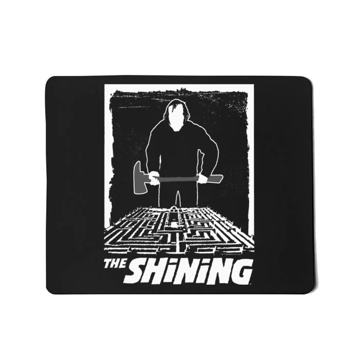 The Shining Maze White Mousepad