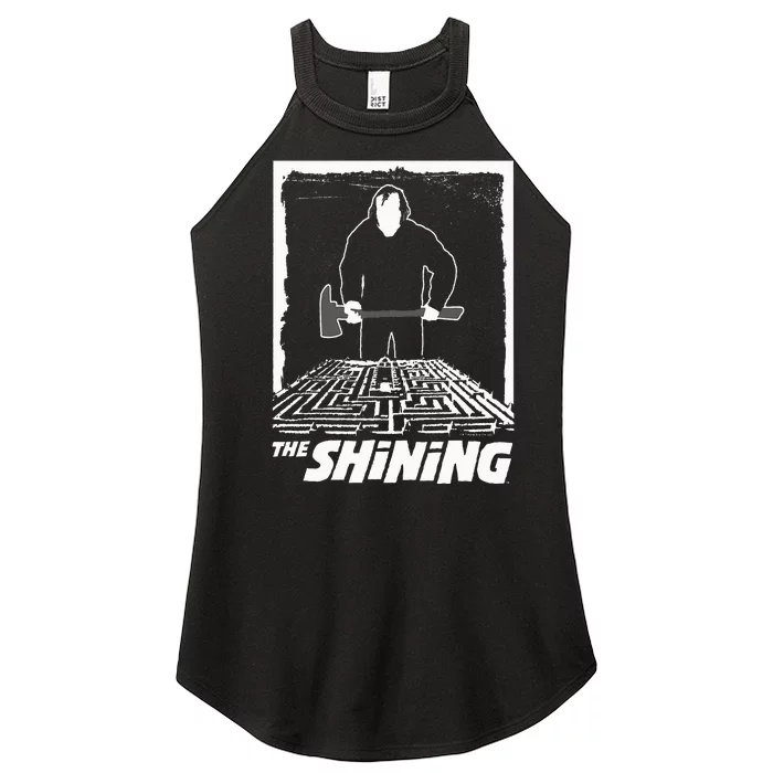 The Shining Maze White Women’s Perfect Tri Rocker Tank