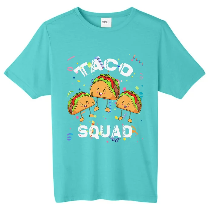 Taco Squad Mexican Party Lover Cinco De Mayo Crew ChromaSoft Performance T-Shirt