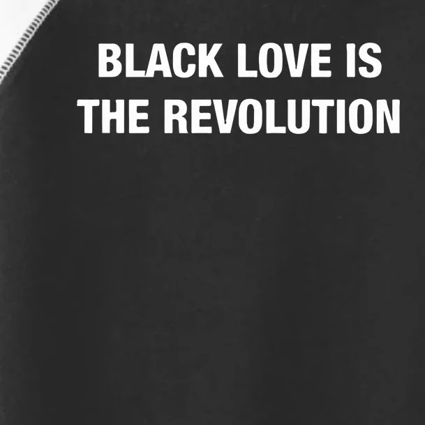 Tamorah Shareef Muhammad Black Love Is The Revolution New Toddler Fine Jersey T-Shirt