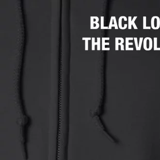 Tamorah Shareef Muhammad Black Love Is The Revolution New Full Zip Hoodie