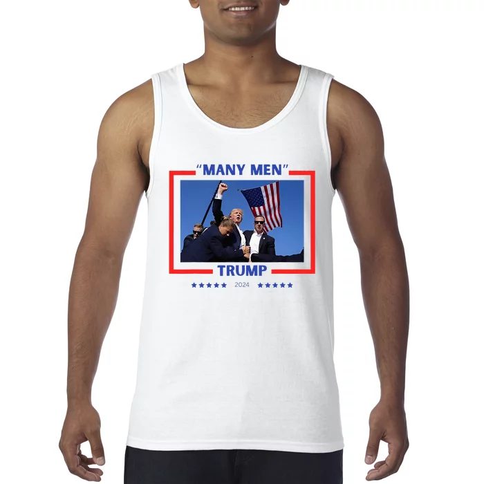 Trump Shot Many Tank Top