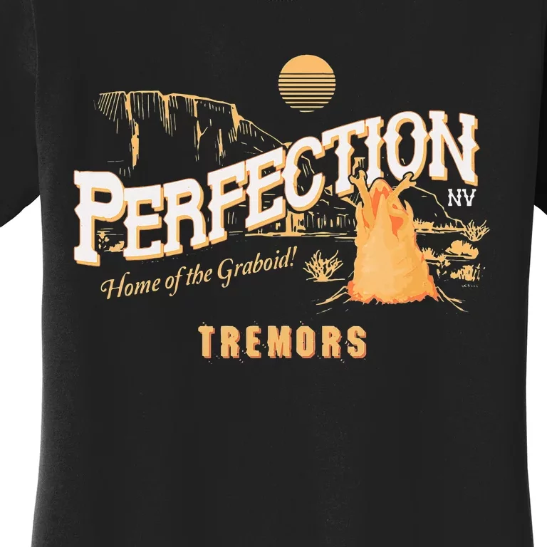 Tremors Scary Monster Centered Design Women's T-Shirt