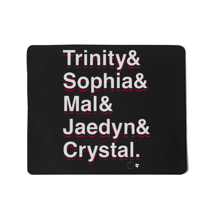 Trinity & Sophia & Mallory & Jaedyn & Crystal 2024 Forwards Mousepad