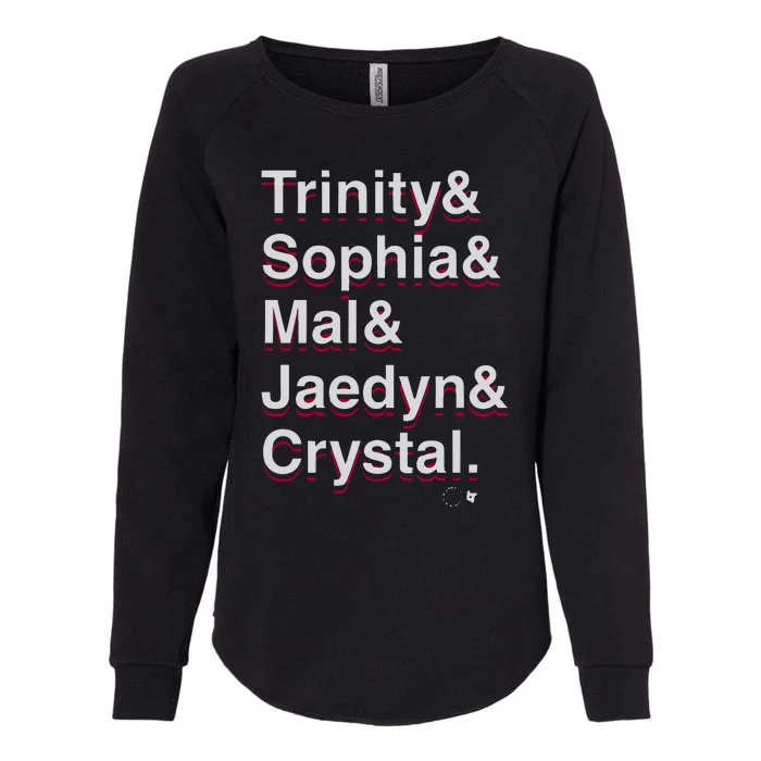 Trinity & Sophia & Mallory & Jaedyn & Crystal 2024 Forwards Womens California Wash Sweatshirt