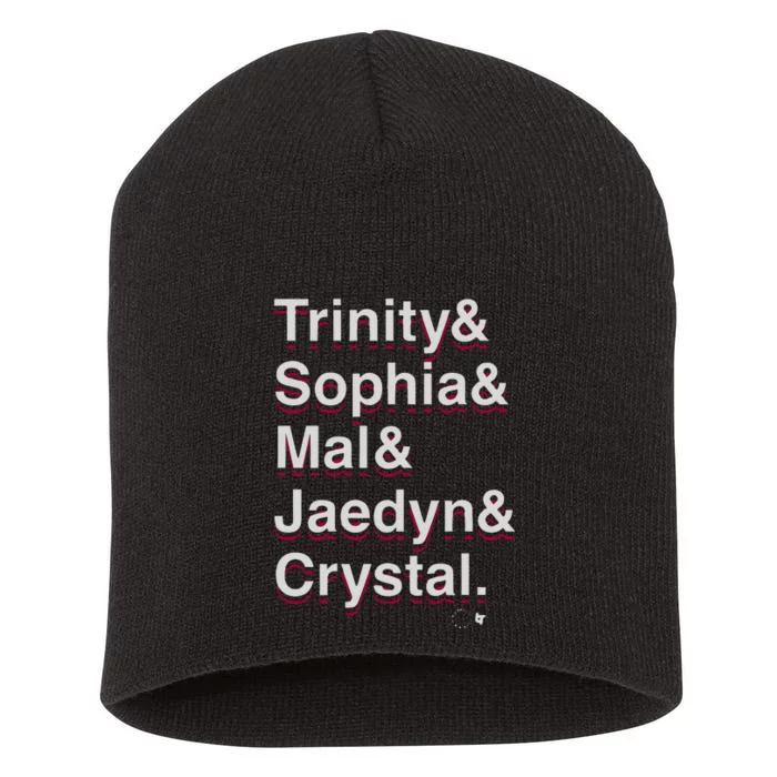 Trinity & Sophia & Mallory & Jaedyn & Crystal 2024 Forwards Short Acrylic Beanie