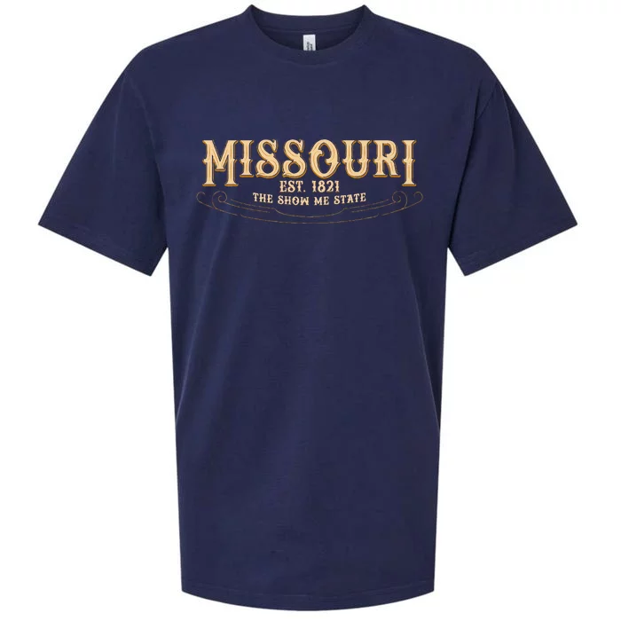 The Show Me State Missouri Sueded Cloud Jersey T-Shirt