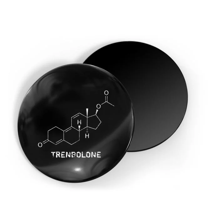 Trenbolone Steroid Molecule Hardcore Bodybuilding Magnet