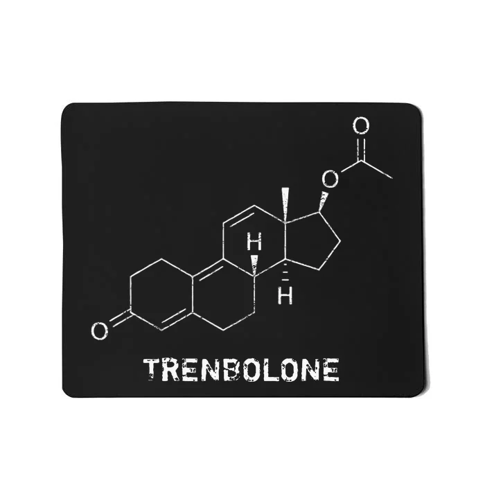 Trenbolone Steroid Molecule Hardcore Bodybuilding Mousepad