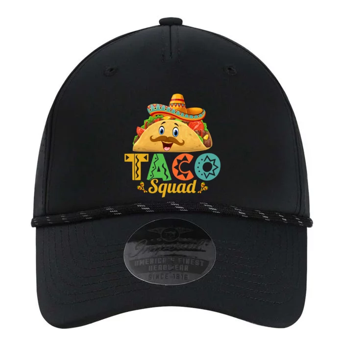 TACO SQUAD MEXICAN CINCO DE MAYO T Performance The Dyno Cap