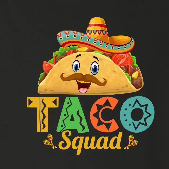 TACO SQUAD MEXICAN CINCO DE MAYO T Toddler Long Sleeve Shirt