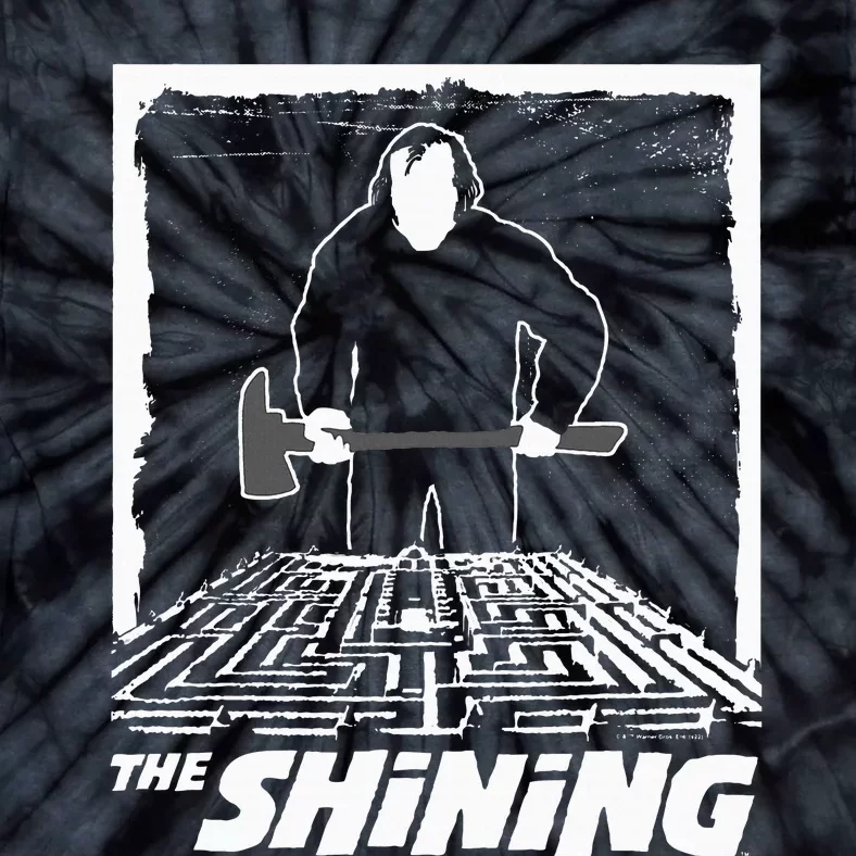 The Shining Maze White Tie-Dye T-Shirt