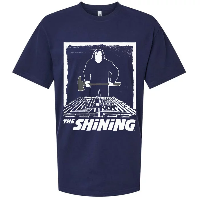 The Shining Maze White Sueded Cloud Jersey T-Shirt