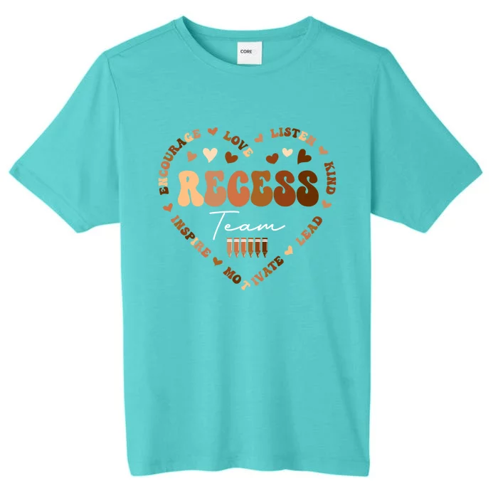 Teachers Students Monitor Recess Team Black History Month Cool Gift ChromaSoft Performance T-Shirt