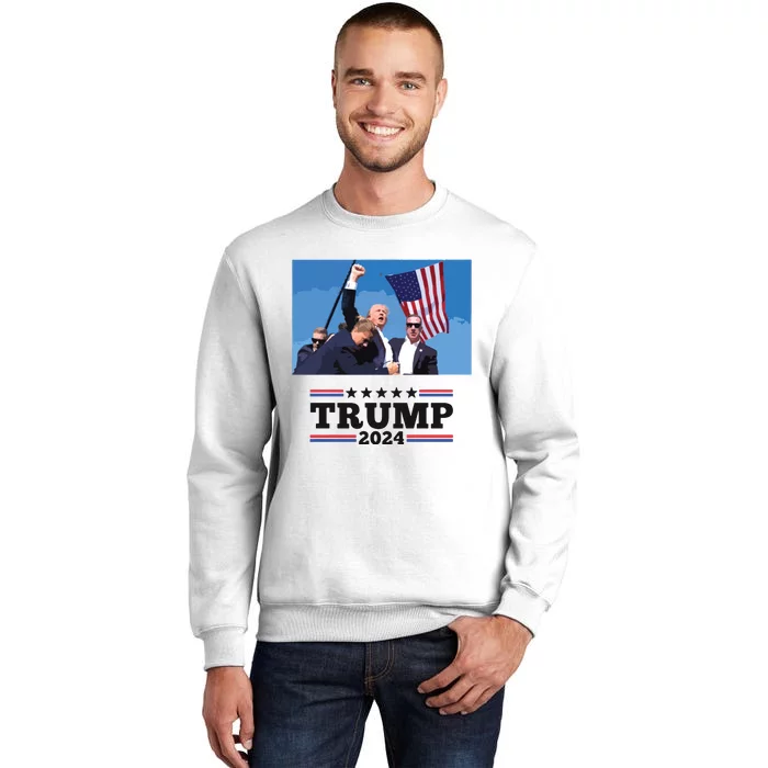 Trump Shooting Mugshot Trumpshirt Shot Sweatshirt