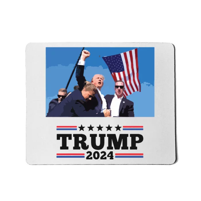 Trump Shooting Mugshot Trumpshirt Shot Mousepad