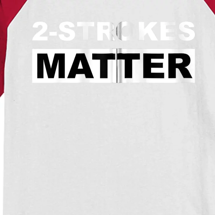 Two Strokes Matter Kids Colorblock Raglan Jersey