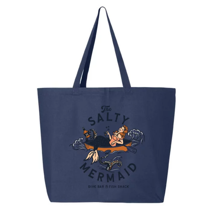 The Salty Mermaid Dive Bar &Amp; Fish Shack 25L Jumbo Tote