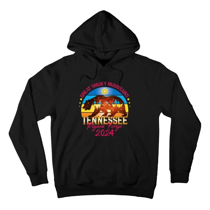 Tennessee Smoky Mountains Family Vacation 2024 Pigeon Forge Hoodie