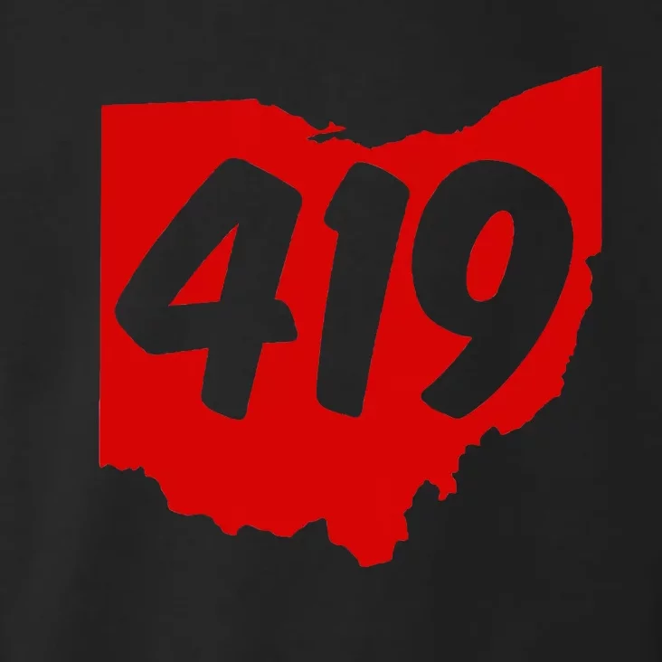 Toledo Sandusky Mansfield 419 Area Code Ohio Toddler Hoodie