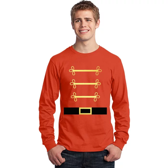 Toy Soldier Nutcracker Costume Uniform Tall Long Sleeve T-Shirt