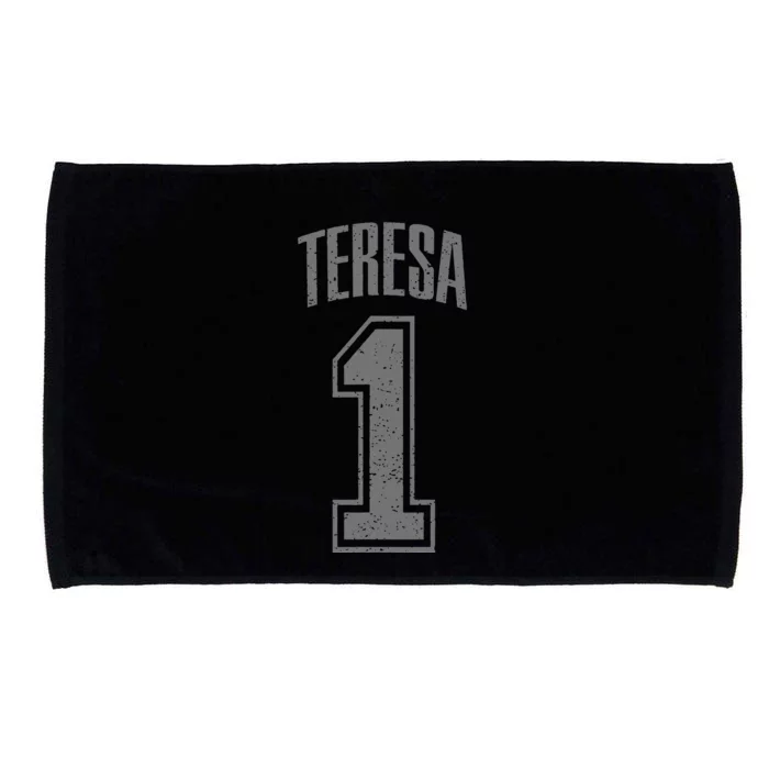 Teresa Supporter Number 1 Biggest Fan Microfiber Hand Towel