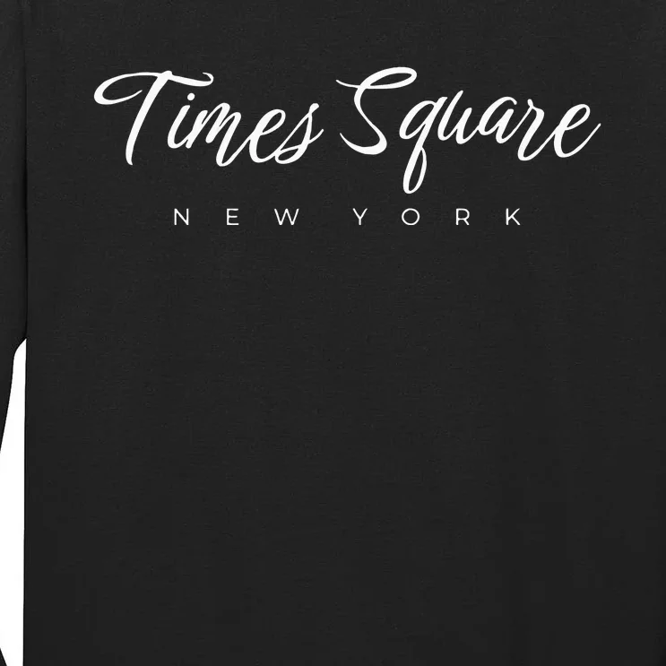 Times Square New York Tall Long Sleeve T-Shirt