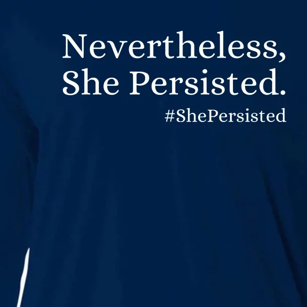 That Says Nevertheless She Persisted Cooling Performance Long Sleeve Crew