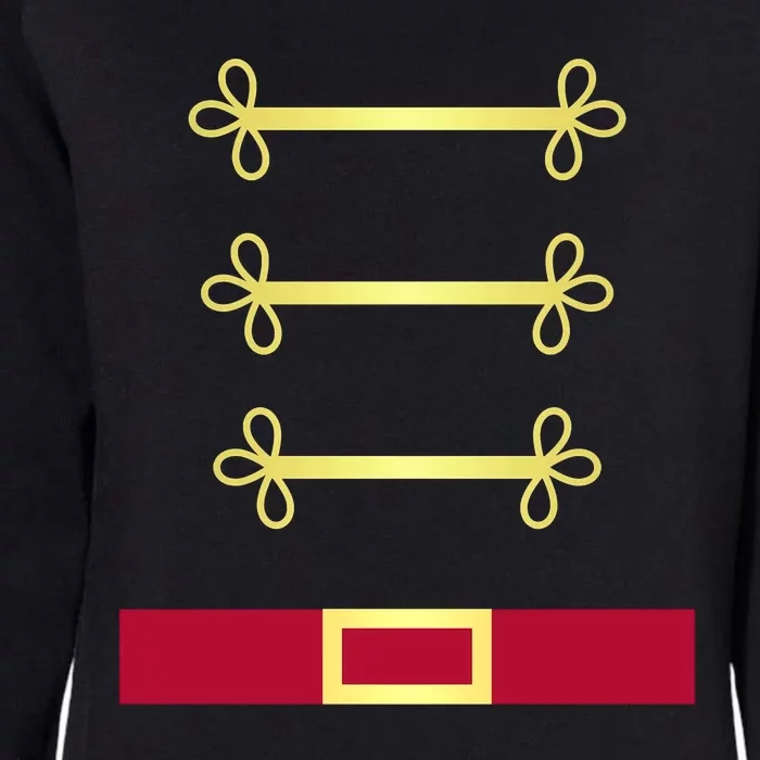 Toy Soldier Nutcracker Uniform Costume Womens California Wash Sweatshirt