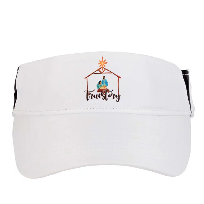 True Story Nativity Mary And Jesus Adult Drive Performance Visor