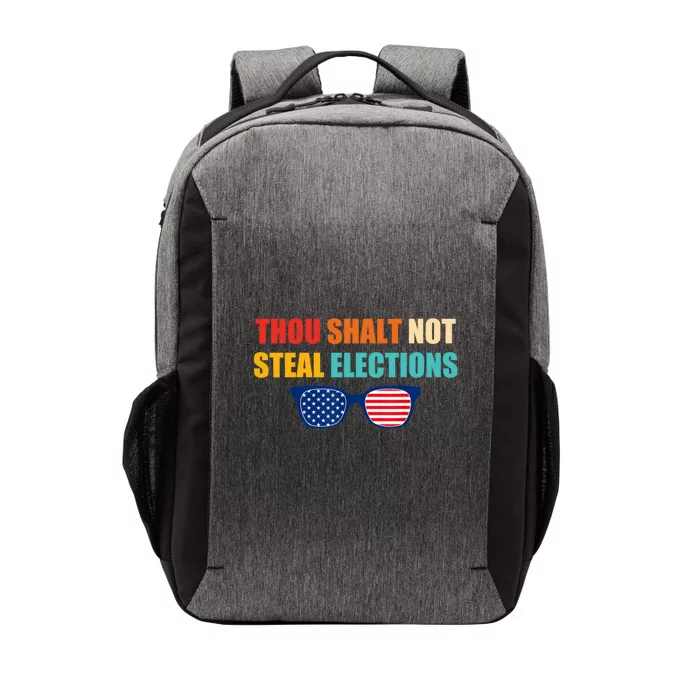 Thou Shalt Not Steal Elections Vector Backpack