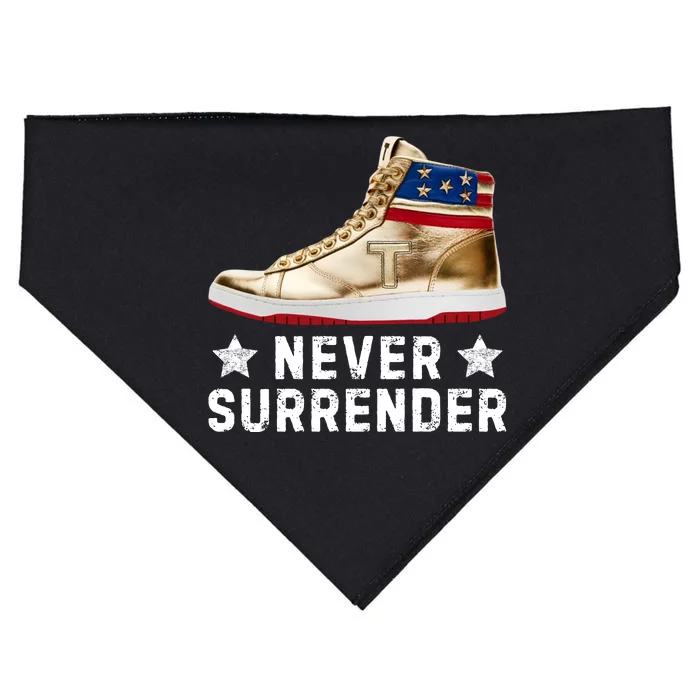 Trump Sneakers Never Surrender Pro Trump USA-Made Doggie Bandana