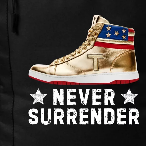 Trump Sneakers Never Surrender Pro Trump Daily Commute Backpack