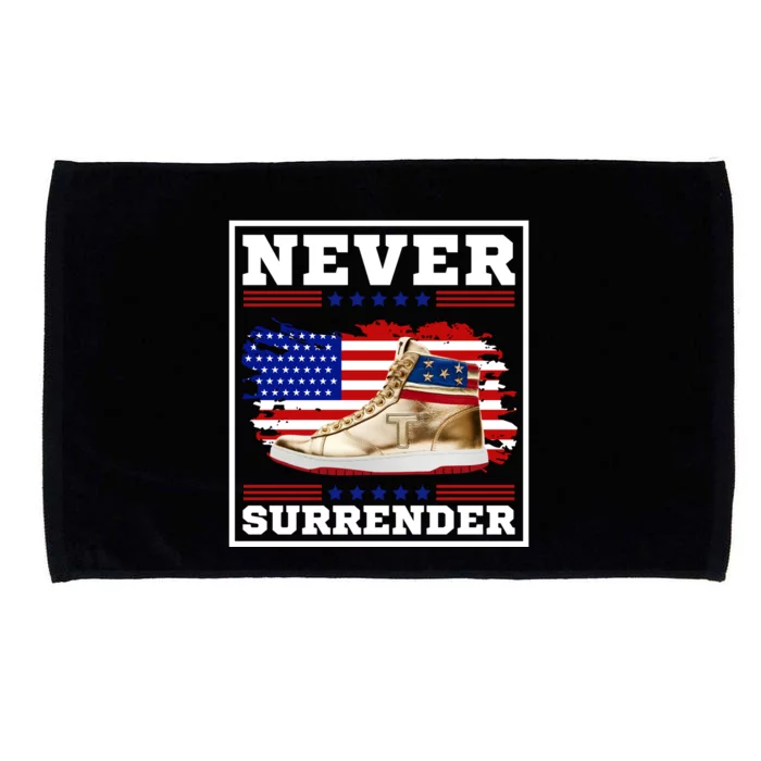 Trump Sneakers Never Surrender Microfiber Hand Towel