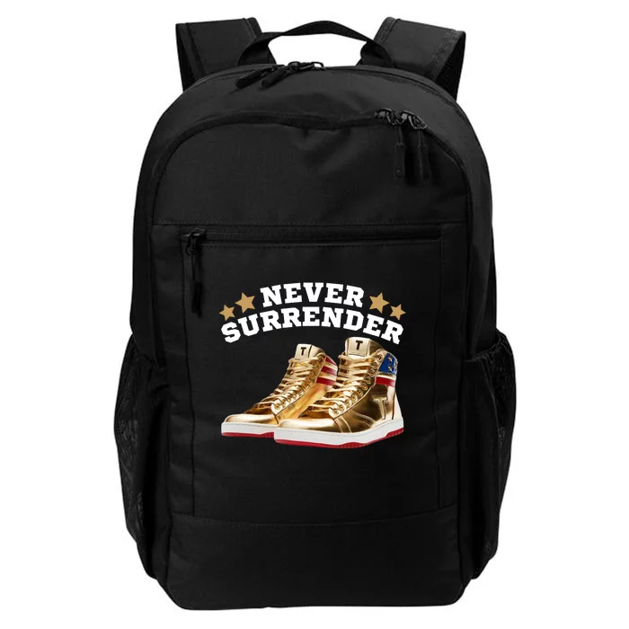 Trump Sneakers Never Surrender Daily Commute Backpack