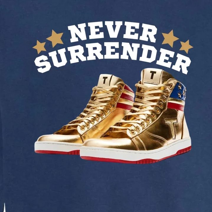 Trump Sneakers Never Surrender Garment-Dyed Sweatshirt