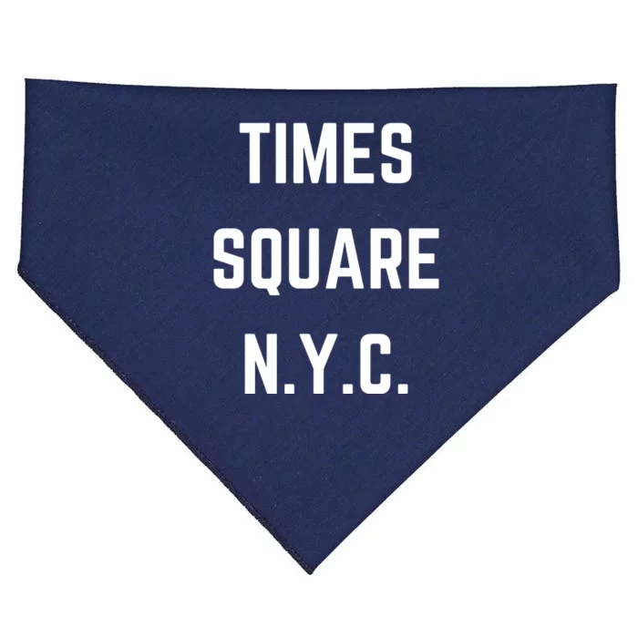 Times Square New York City USA-Made Doggie Bandana