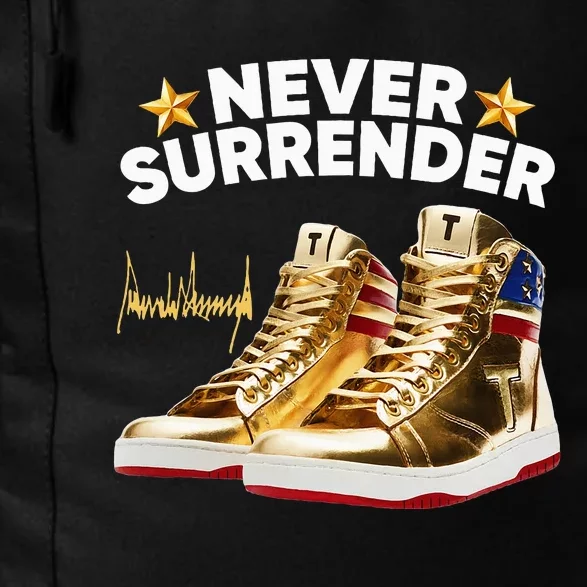 Trump Sneakers Never Surrender Daily Commute Backpack