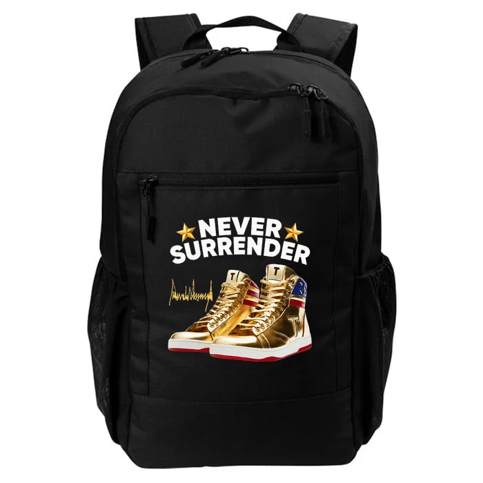 Trump Sneakers Never Surrender Daily Commute Backpack