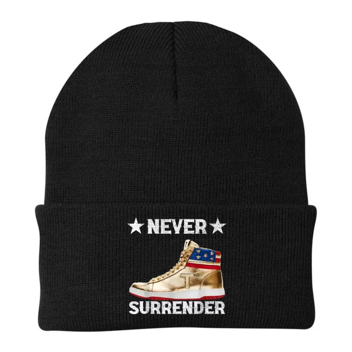 Trump Sneakers Never Surrender Pro Trump Knit Cap Winter Beanie