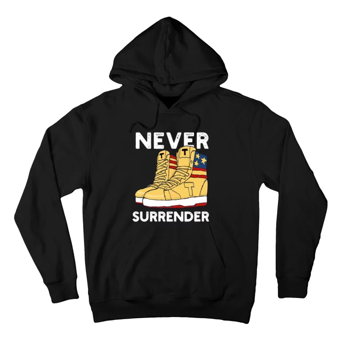 Trump Sneakers Never Surrender Pro Trump Sneakers Hoodie