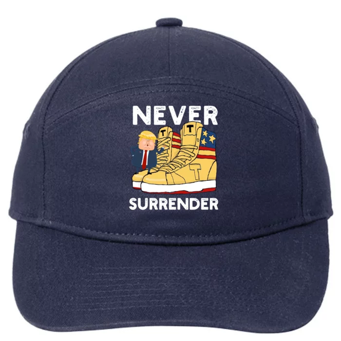 Trump Sneakers Never Surrender Pro Trump Sneakers 7-Panel Snapback Hat