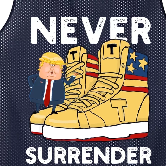 Trump Sneakers Never Surrender Pro Trump Sneakers Mesh Reversible Basketball Jersey Tank