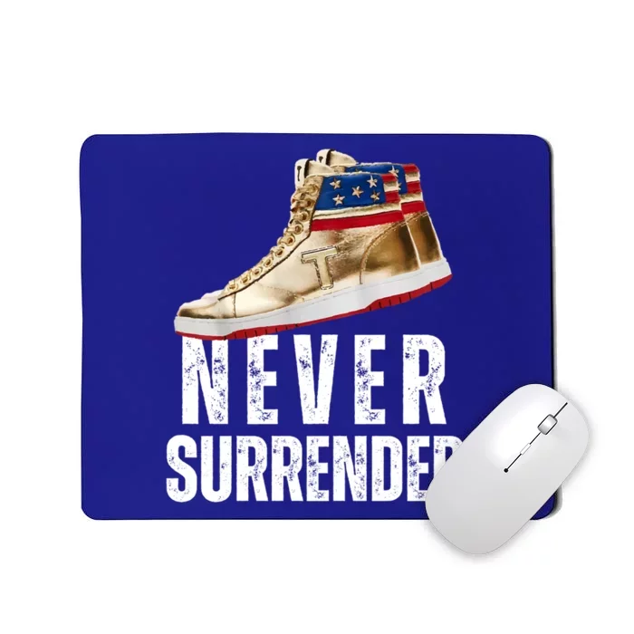 Trump Sneakers Never Surrender Pro Trump Sneakers Mousepad