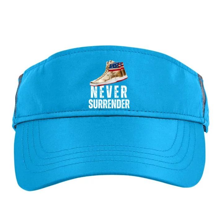 Trump Sneakers Never Surrender Pro Trump Sneakers Adult Drive Performance Visor