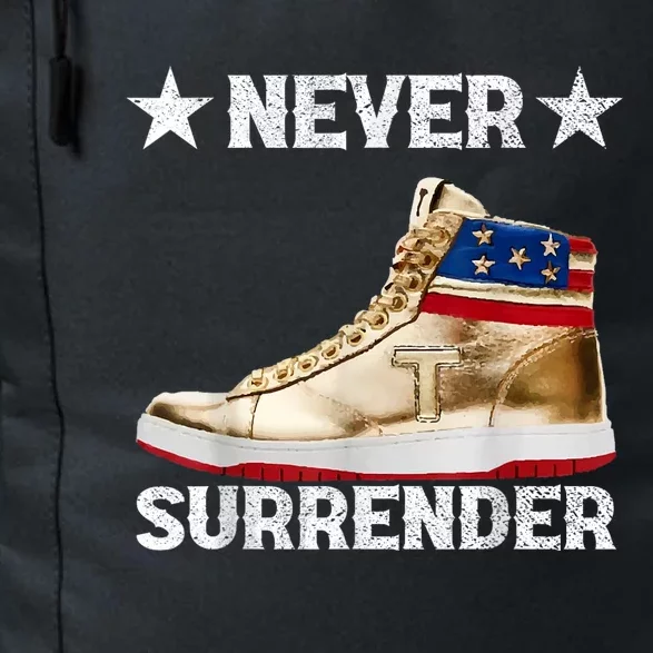 Trump Sneakers Never Surrender Pro Trump Daily Commute Backpack