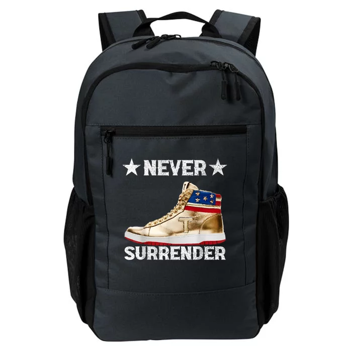 Trump Sneakers Never Surrender Pro Trump Daily Commute Backpack