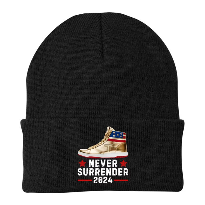 Trump Sneakers Never Surrender Pro Trump Knit Cap Winter Beanie